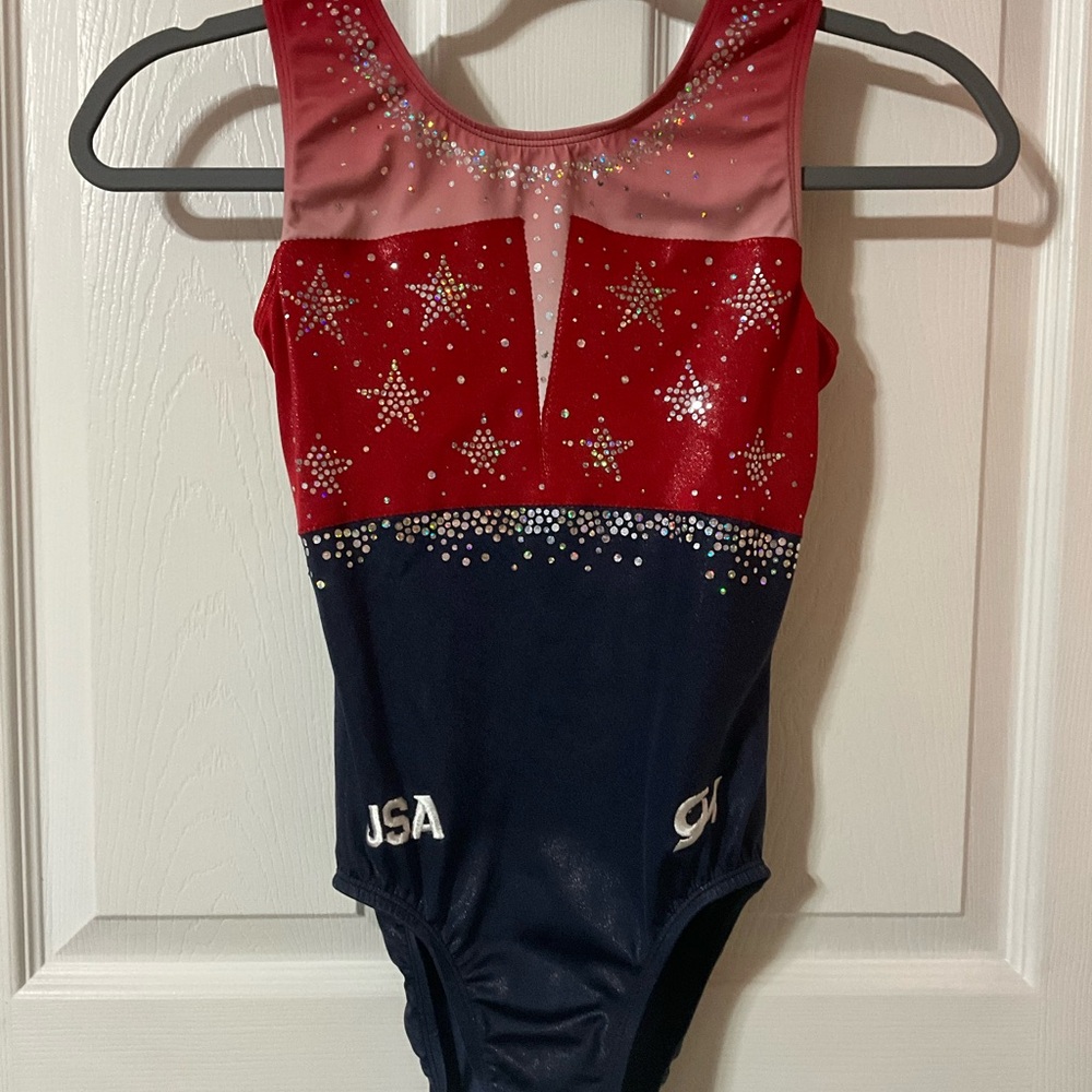 GK Elite USA Replica Gymnastics Leotard